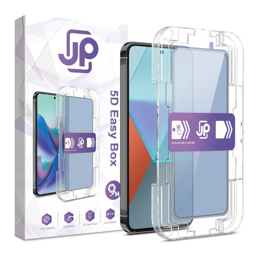 JP Easy Box 5D Tempered Glass, Xiaomi Redmi Note 13 Pro 5G