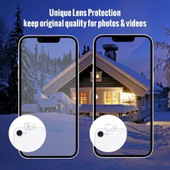 3D Tvrzené sklo pro čočku fotoaparátu (kamery), iPhone 16e