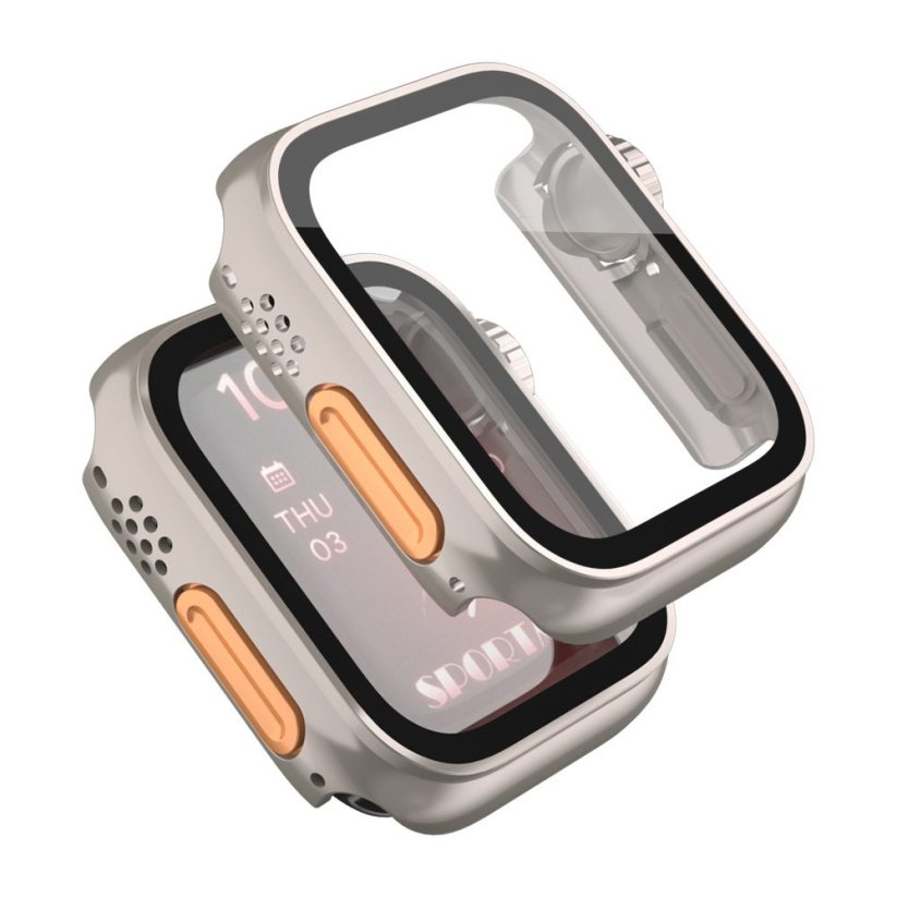 JP Watch case Upgrade, Apple Watch 4 / 5 / 6 / SE, 44 mm, Black