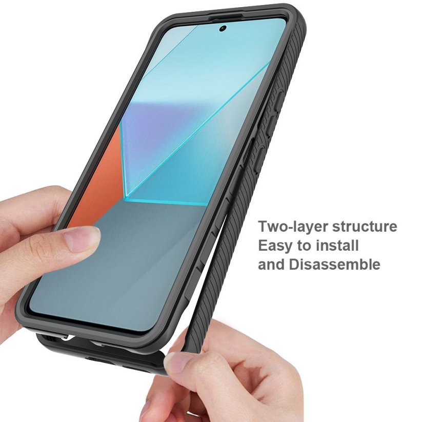 JP Defense360 case, Xiaomi Redmi Note 13 Pro 5G, black