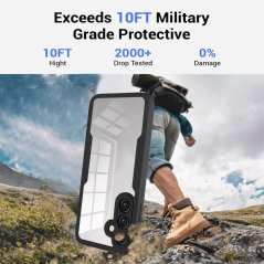 JP Defense colorful obal, Samsung Galaxy S25 Plus, černý