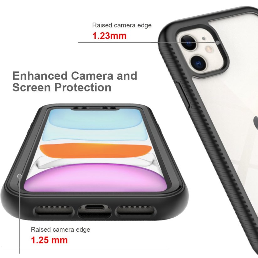 JP Defense360 case, iPhone 11, black