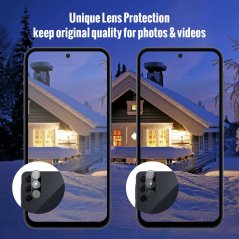 3D Tvrzené sklo pro čočku fotoaparátu (kamery), Samsung Galaxy A35