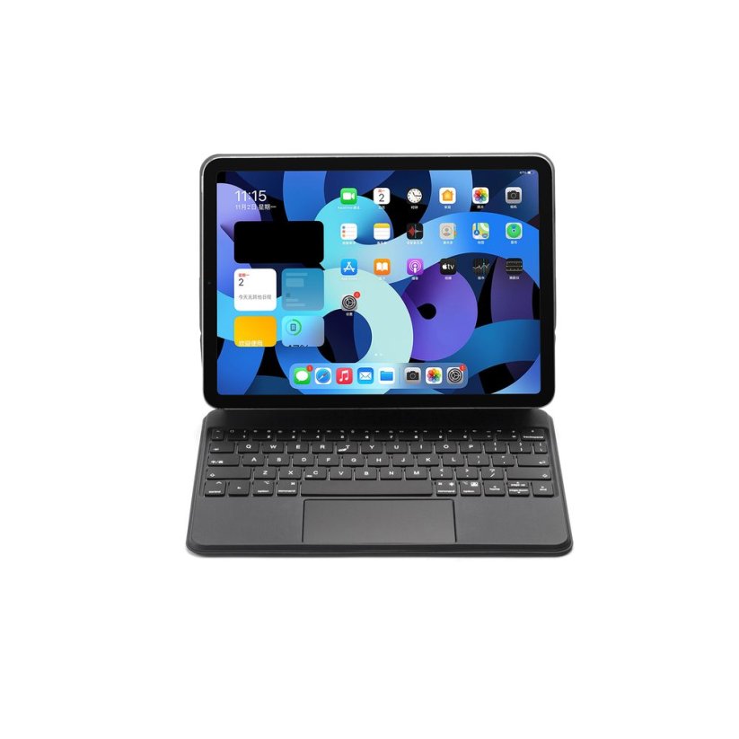 JP Magnetic Keyboard MK04 pouzdro na tablet, iPad 10.9 2022 (iPad 10) / iPad 11 2025 (iPad 11), černé