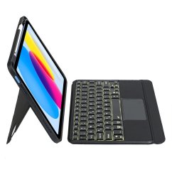 JP Keyboard case MK02 pouzdro na tablet, iPad 10.9 2022 (iPad 10) / iPad 11 2025 (iPad 11), černé