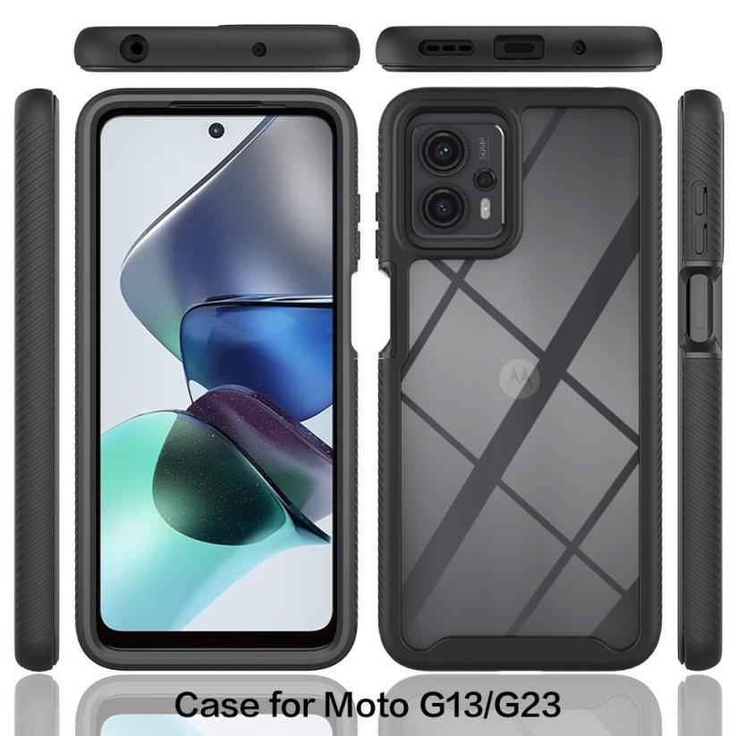 JP Defense360 case, Motorola Moto G13 / G23, black