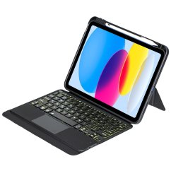 JP Keyboard case MK02 pouzdro na tablet, iPad 10.9 2022 (iPad 10) / iPad 11 2025 (iPad 11), černé
