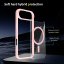 JP MagFit Clear MagSafe obal s N52 magnetem, iPhone Air, světle růžový