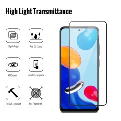 JP 2x 3D Tempered Glass, Xiaomi Redmi Note 11, black