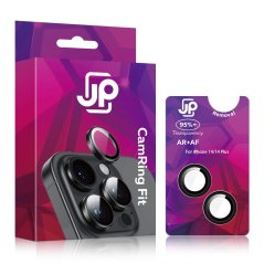 JP Camring Fit, sklíčko pro čočku fotoaparátu, iPhone 14 / 14 Plus, černé