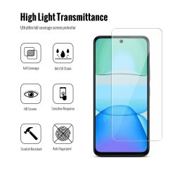 JP Combo pack, Sada 2 tvrzených skel a 2 sklíček na fotoaparát, Xiaomi Redmi 13