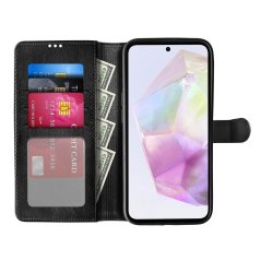 JP Wallet case, Samsung Galaxy A35, black