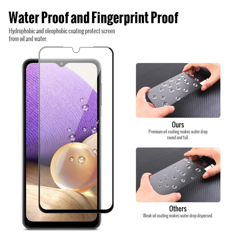 JP 2x 3D sklo, Samsung Galaxy A32 5G, černé