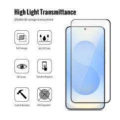 JP 5D Combo pack, Sada 2 5D tvrzených skel a 2 sklíček na fotoaparát, Samsung Galaxy S26