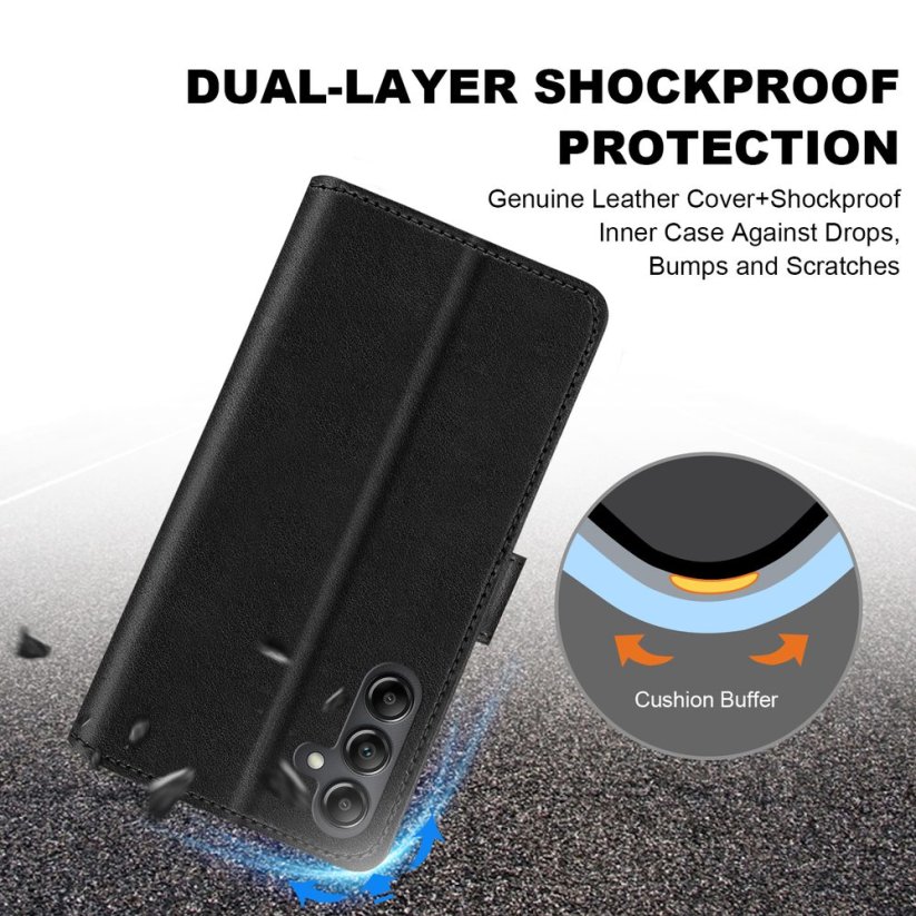 JP Wallet case, Samsung Galaxy A34, black