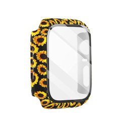 JP Watch case Motive, Apple Watch 4 / 5 / 6 / SE 1 / 2 / 3, 40 mm, slunečnice