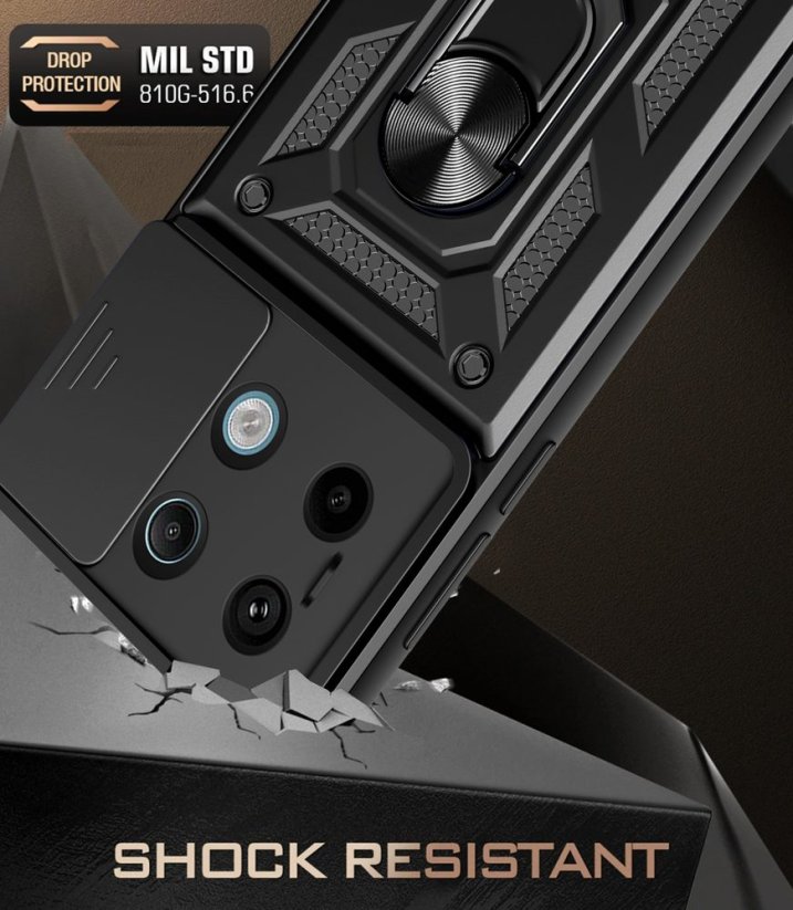 JP CamShield, Xiaomi Redmi Note 13 Pro 5G / Poco X6 5G, black