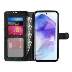 JP Wallet case, Samsung Galaxy A55, black