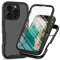 JP Defense360 obal, iPhone 16 Pro Max, černý