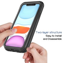 JP Defense360 case, iPhone 11, black