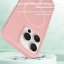 JP MagFit Colour MagSafe case with N52 magnet, iPhone 16, Light Pink
