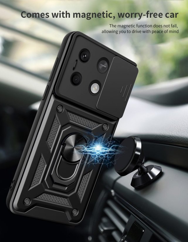 JP CamShield, Xiaomi Redmi Note 13 5G, black