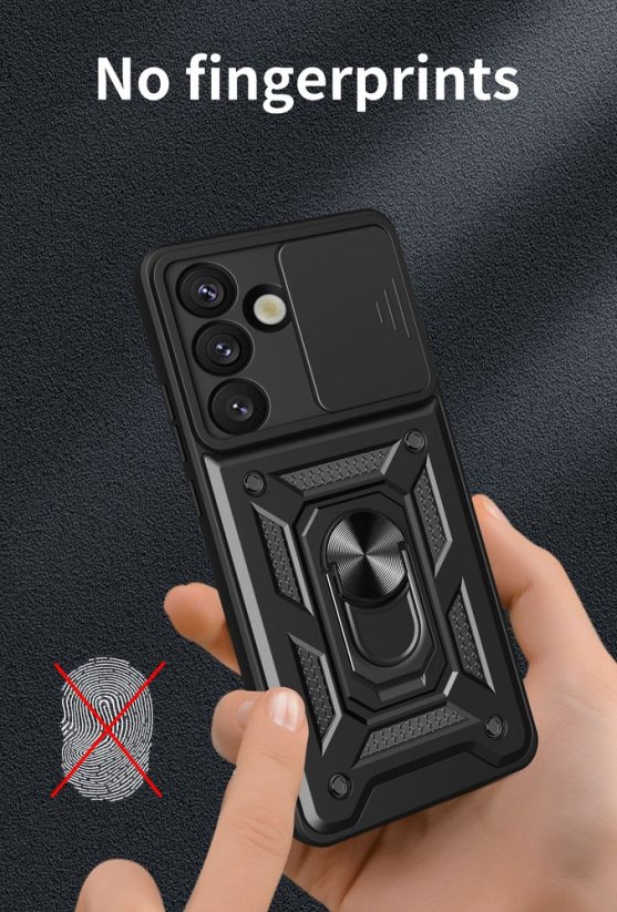 JP CamShield, Samsung Galaxy S25, černý