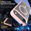 JP MagFit Clear MagSafe obal s N52 magnetem, iPhone Air, světle růžový