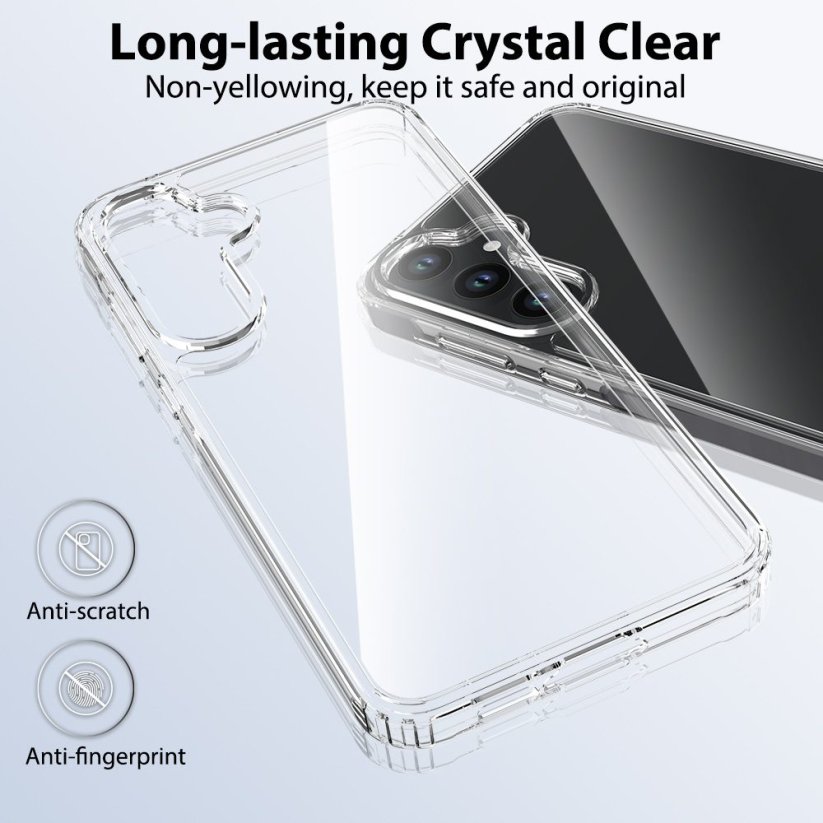 JP Transparent case, Samsung Galaxy A55