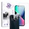 JP Combo Pack, Set of 2 Tempered Glass and 2 Camera Glass, iPhone 13 Mini