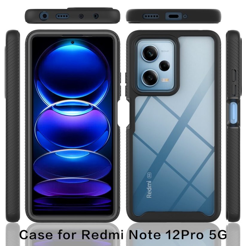 JP Defense360 case, Xiaomi Redmi Note 12 Pro 5G, black