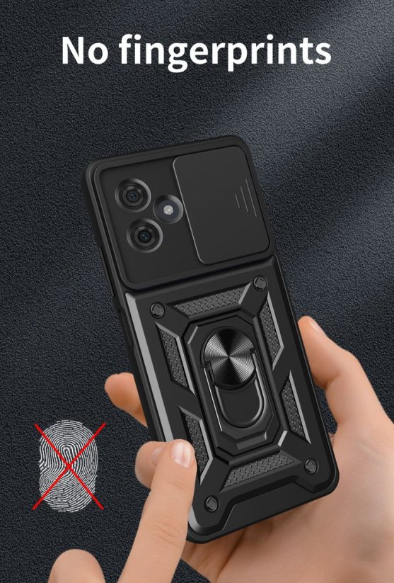 JP CamShield, Motorola Moto G54, black