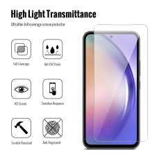 JP Combo Pack, Set of 2 Tempered Glass and 2 Camera Glass, Samsung Galaxy A54