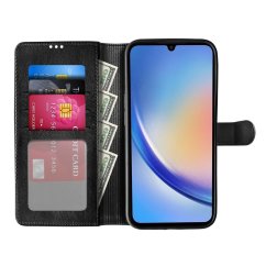 JP Wallet case, Samsung Galaxy A34, black