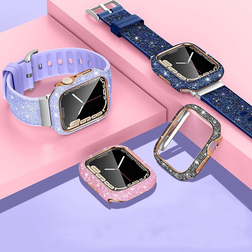 JP Watch case Crystal, Apple Watch 4 / 5 / 6 / SE, 40 mm, pink