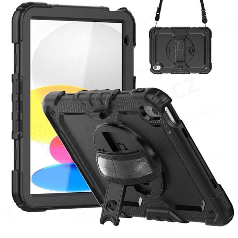 JP Solid360 tablet case, iPad 10.9 2022, black