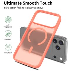 JP MagFit Colour MagSafe obal s N52 magnetem, iPhone 17 Pro Max, oranžový