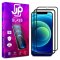 JP 3D Tempered glass with installation frame, iPhone 12 Pro, black