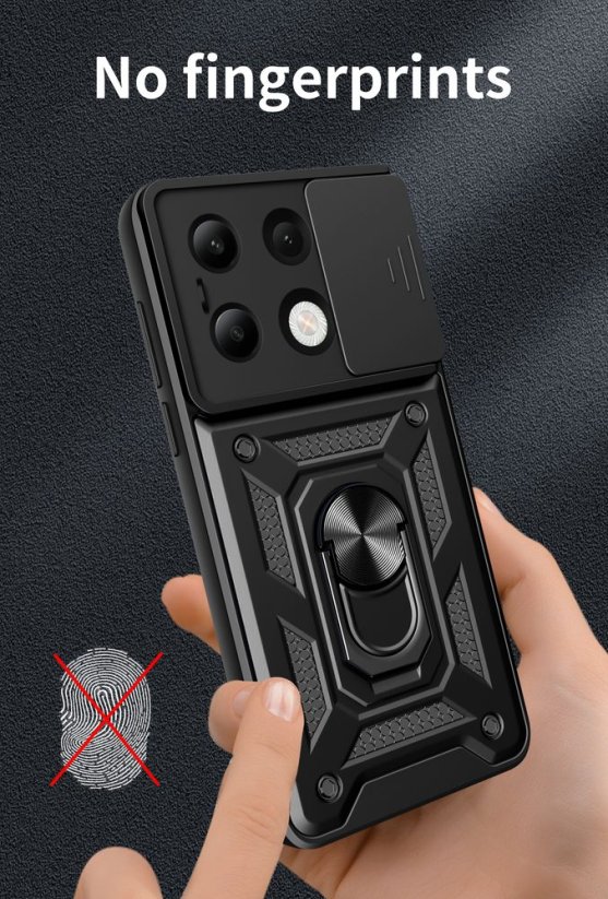 JP CamShield, Xiaomi Redmi Note 13 4G, černý