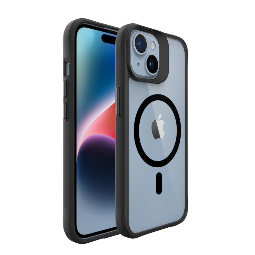 JP MagFit MagSafe obal s 3M SGS certifikátem, iPhone 13 / 14, černý