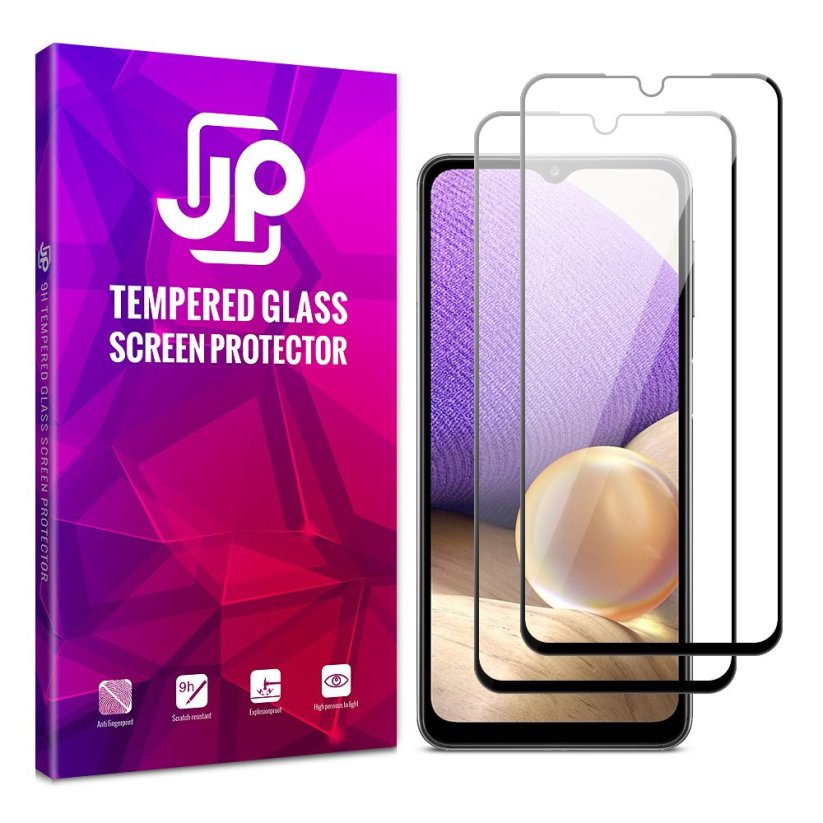 JP 2x 3D Tempered Glass, Samsung Galaxy A32 5G, black