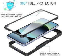 JP Defense colorful obal, Xiaomi Redmi Note 14 5G, červený