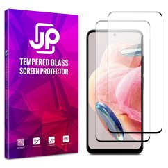 JP 2x 3D Tempered Glass, Xiaomi Redmi Note 12 4G, black