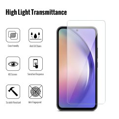 JP Long Pack Tempered Glass, 3 screen protectors, Samsung Galaxy A54