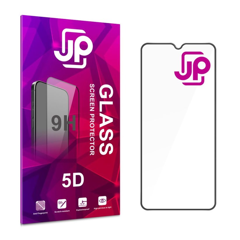 JP 5D Tempered Glass, Xiaomi Redmi 14C, black