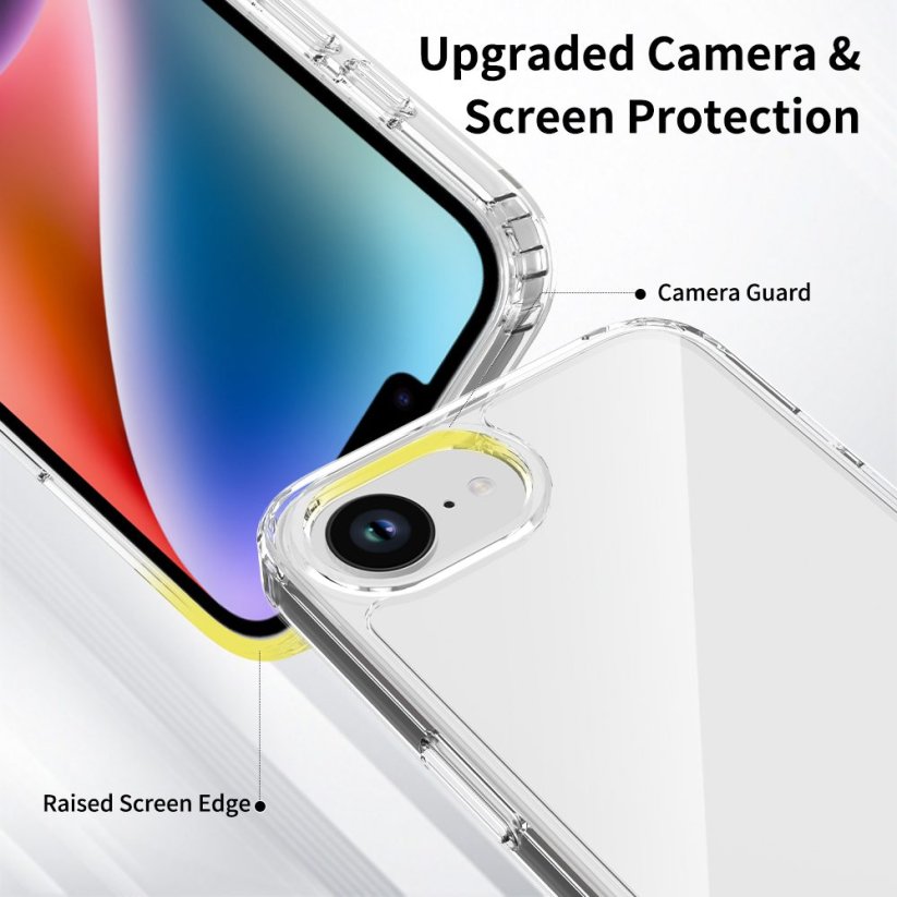 JP Průhledný obal, iPhone 16e / 17e