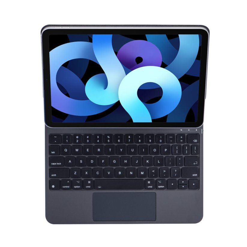 JP Magnetic Keyboard pouzdro na tablet, iPad Pro 11 2018 / 2020 / 2021 / 2022, iPad Air 4 10.9 2020 / Air 5 10.9 2022 / Air 11 2024, černé