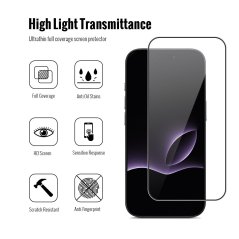 JP Combo pack, Sada 2 tvrzených skel a 2 sklíček na fotoaparát, iPhone 17