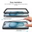JP 3D Tempered glass with installation frame, iPhone 15 Plus, black