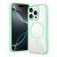 JP MagFit Clear MagSafe case with N52 magnet, iPhone 16 Pro, Green